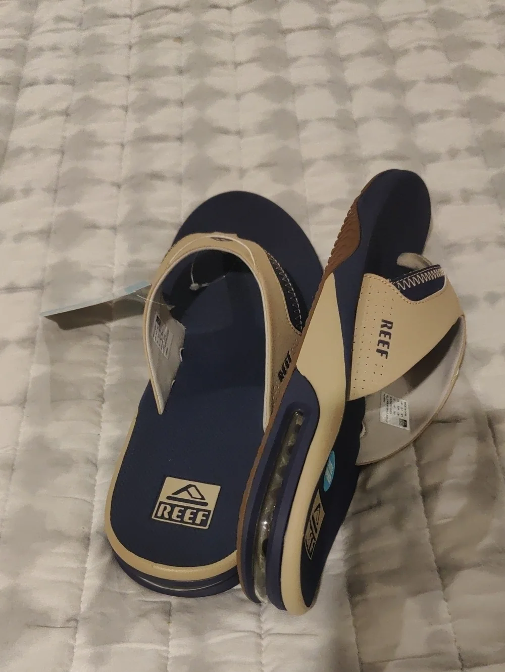 New!Reef Mens Fanning Pool Beach Core Holiday Flip Flops Thongs Sandals Y2K